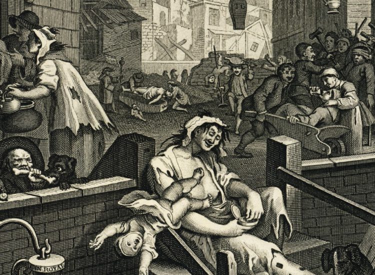 “Gin Panic”, when Great Britain descended into drunkenness